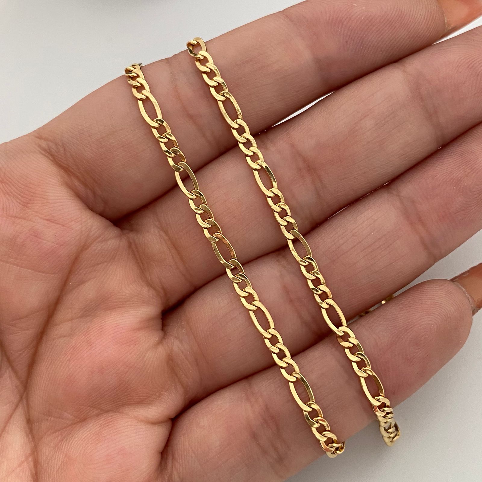 Cadena It 3x1 Oro amarillo  4,95 Gr / 3 mm / 60 Cm
