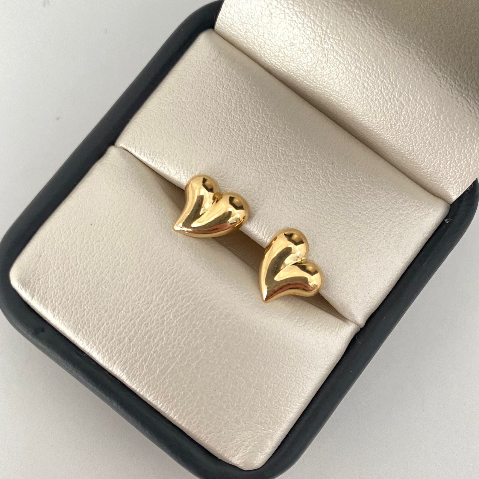 Topos corazón curvo Oro amarillo 18k 0,9 Gr / 9,8 mm