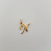 Dije Letra N Casting Oro amarillo 18k 0,9 Gr / 12,4 mm / 1,9 Cm