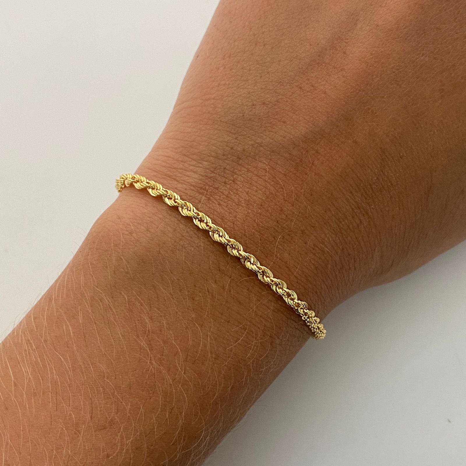 Pulso It Lazo Oro amarillo 18k +1 / 1,8 Gr / 2,5 mm / 19 Cm