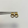 Topos Aro Tres oros 18k 1,25 Gr / 9,1 mm