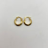 Candonga planas lisas Oro amarillo 1 Gr / 1,2 Cm