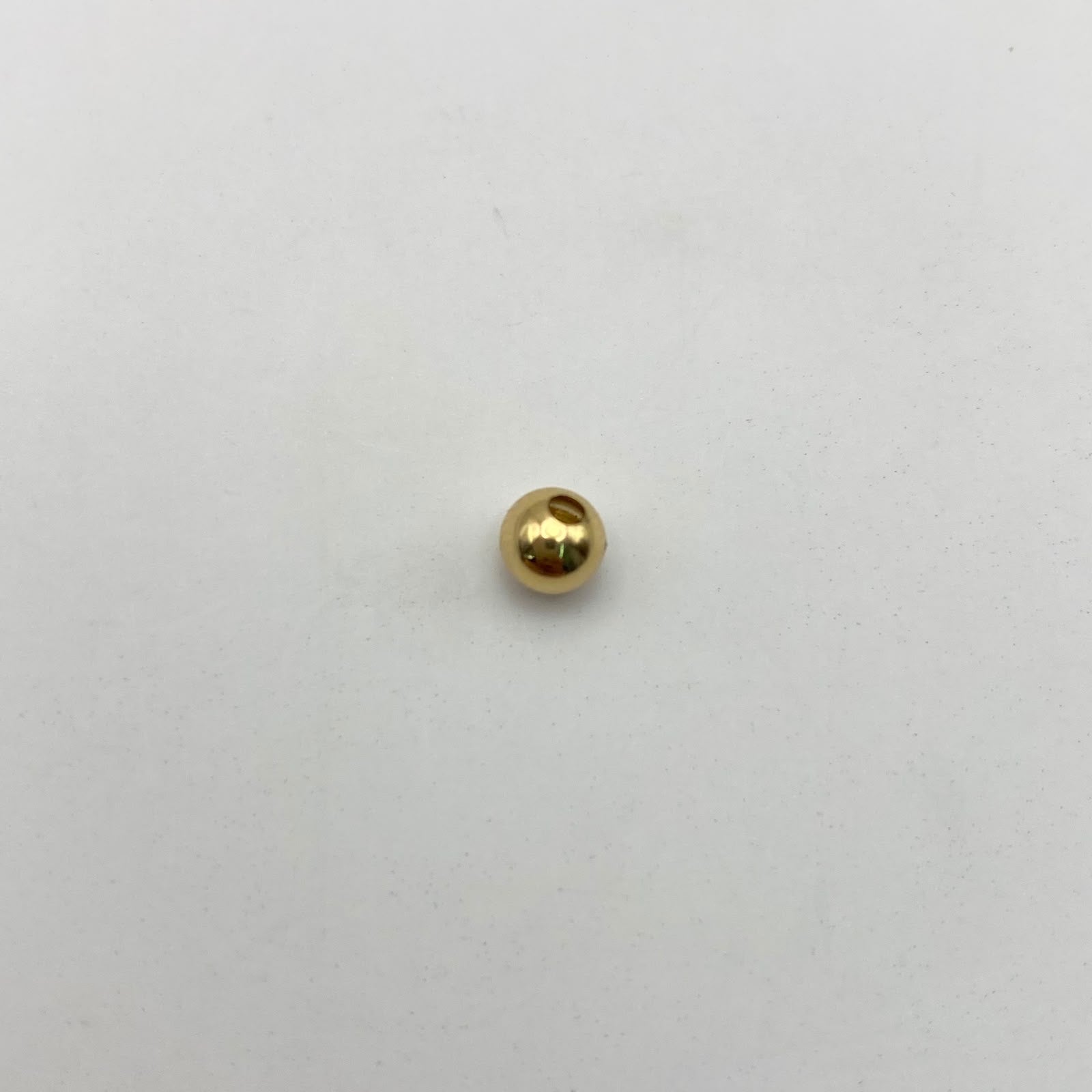 Bola Lisa 5mm Oro amarillo 18k 0,15 Gr