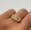 Anillo 15 Corona Casting Oro amarillo 18k / Talla 8 / 2,1 Gr