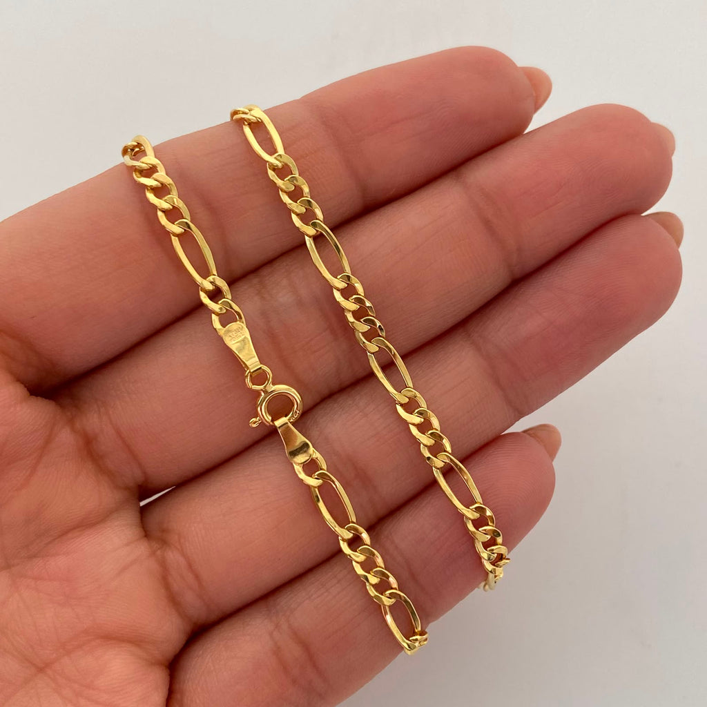 Cadena 3x1 Oro amarillo 18k 8,15 Gr / 4,1 mm / 60 Cm