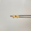 Topos Virgen Milagrosa Oro amarillo 18k 0,55 Gr / 5,4 mm