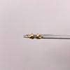 Topos Ballenas Oro amarillo 18k 0,55 Gr / 7,8 mm