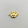 Herraje Corona Rx Oro amarillo 18k 1,15 Gr / 2,2 Cm