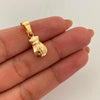 Dije Bolsa de Valores Oro amarillo 18k 0,75 Gr / 8,2 mm / 2,2 Cm