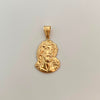 Dije Rostro Oro amarillo 18k 2,2 Gr / 17,9 mm / 3,4 Cm