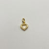 Dije Corazon silueta Oro amarillo 18k 0,4 Gr / 8,5 mm / 1,4 Cm
