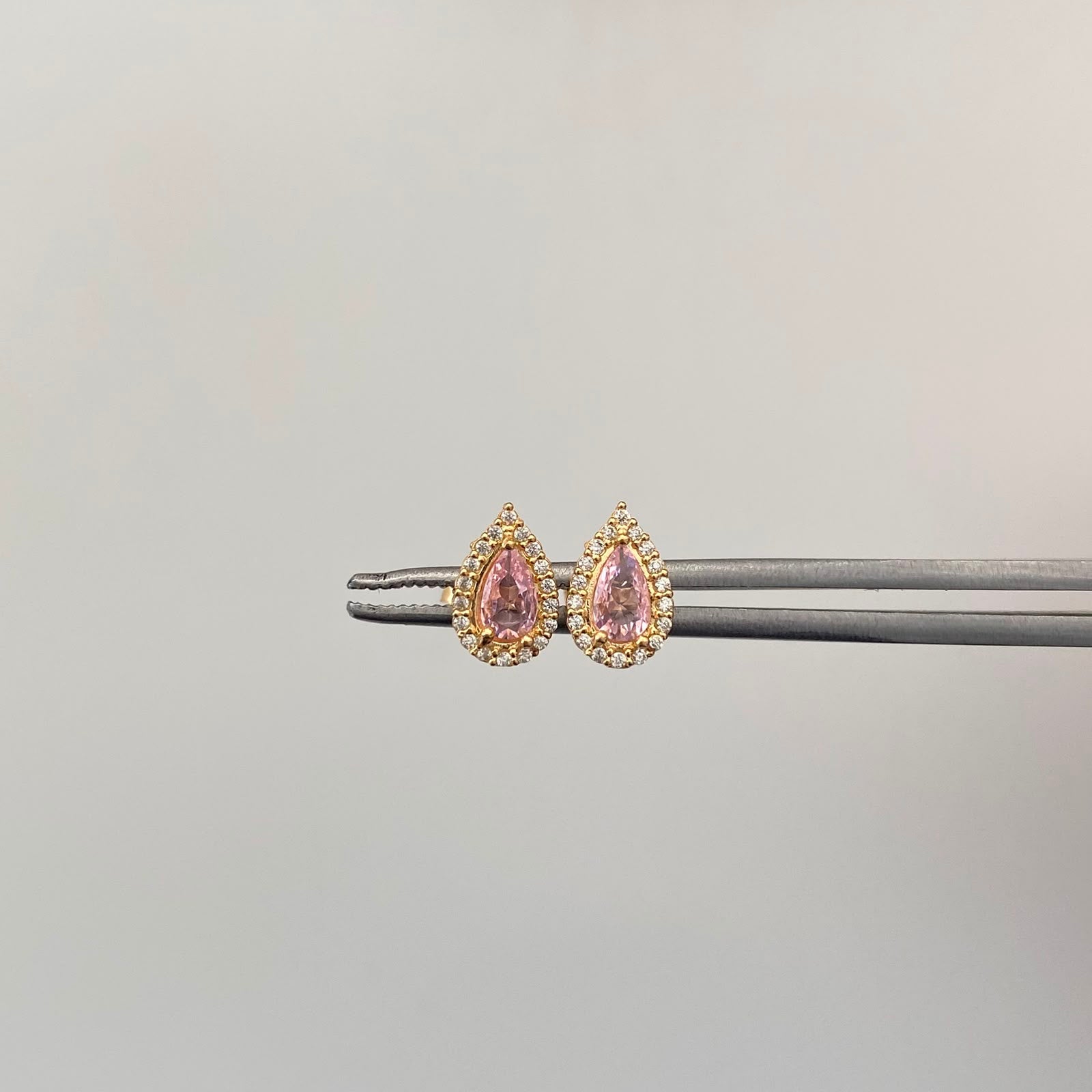 Topos Gota Casting Rosado Oro amarillo 18k 1,15 Gr / 5,7 mm