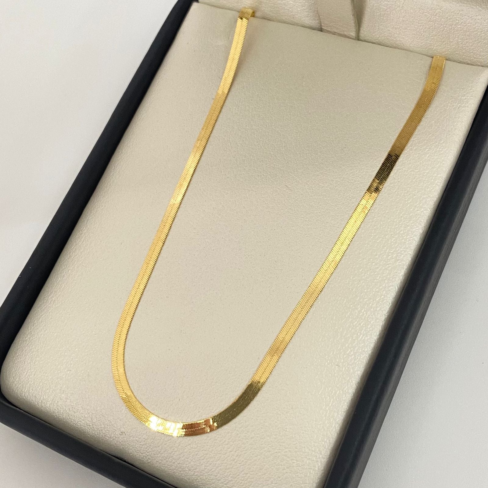 Cadena It espejo Oro amarillo 18k +2 / 4,5 Gr / 2,3 mm / 45 Cm