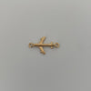 Herraje avion  Oro amarillo 18k 1,25 Gr / 2,2 Cm