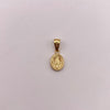 Dije virgen milagrosa Oro amarillo 18k 0,55 Gr / 8,2 mm / 2 Cm