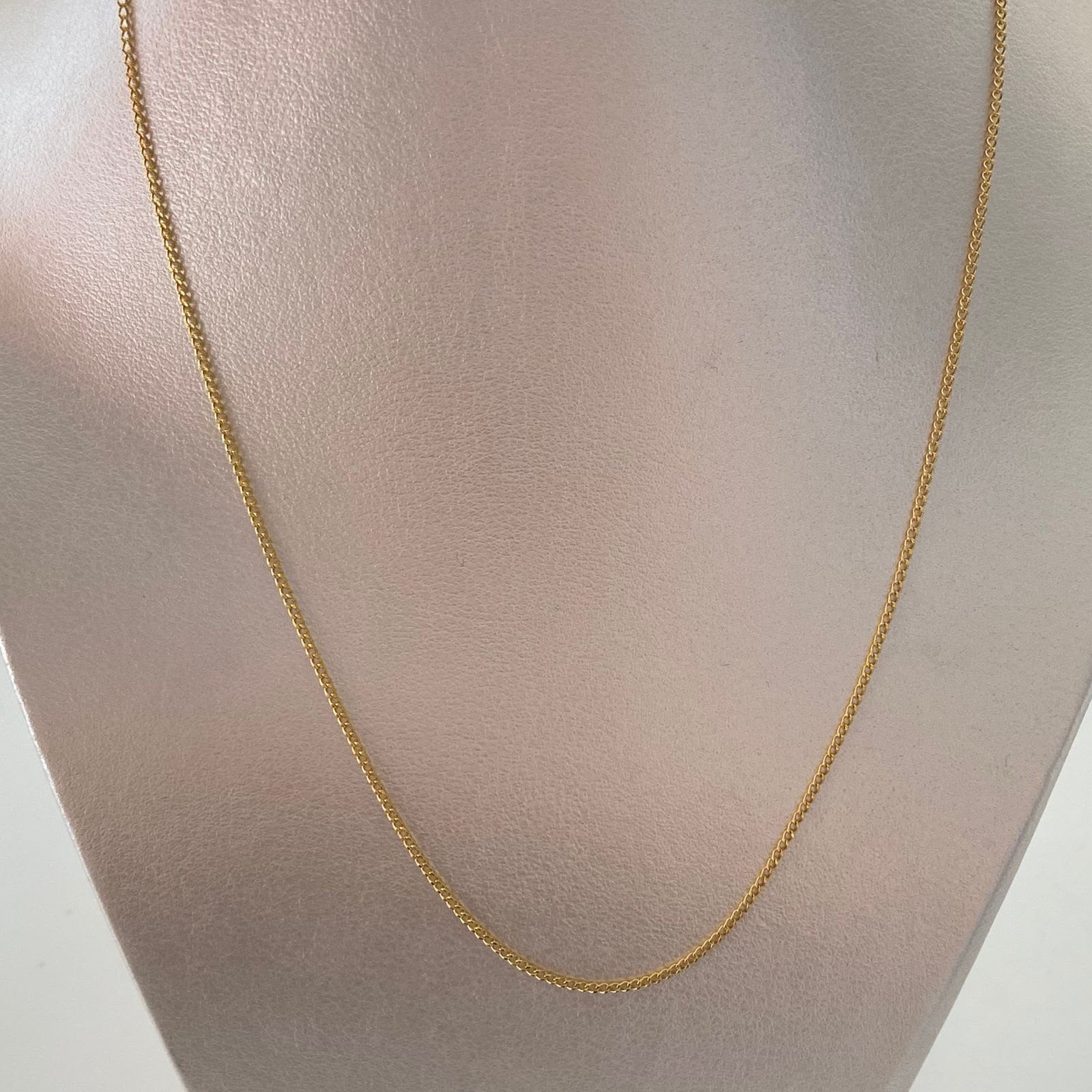Cadena It Cubana Oro amarillo 18k 2 Gr / 1,6 mm / 60 Cm