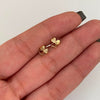 Topos Trebol Casting Oro amarillo 18k 0,8 Gr / 6,4 mm