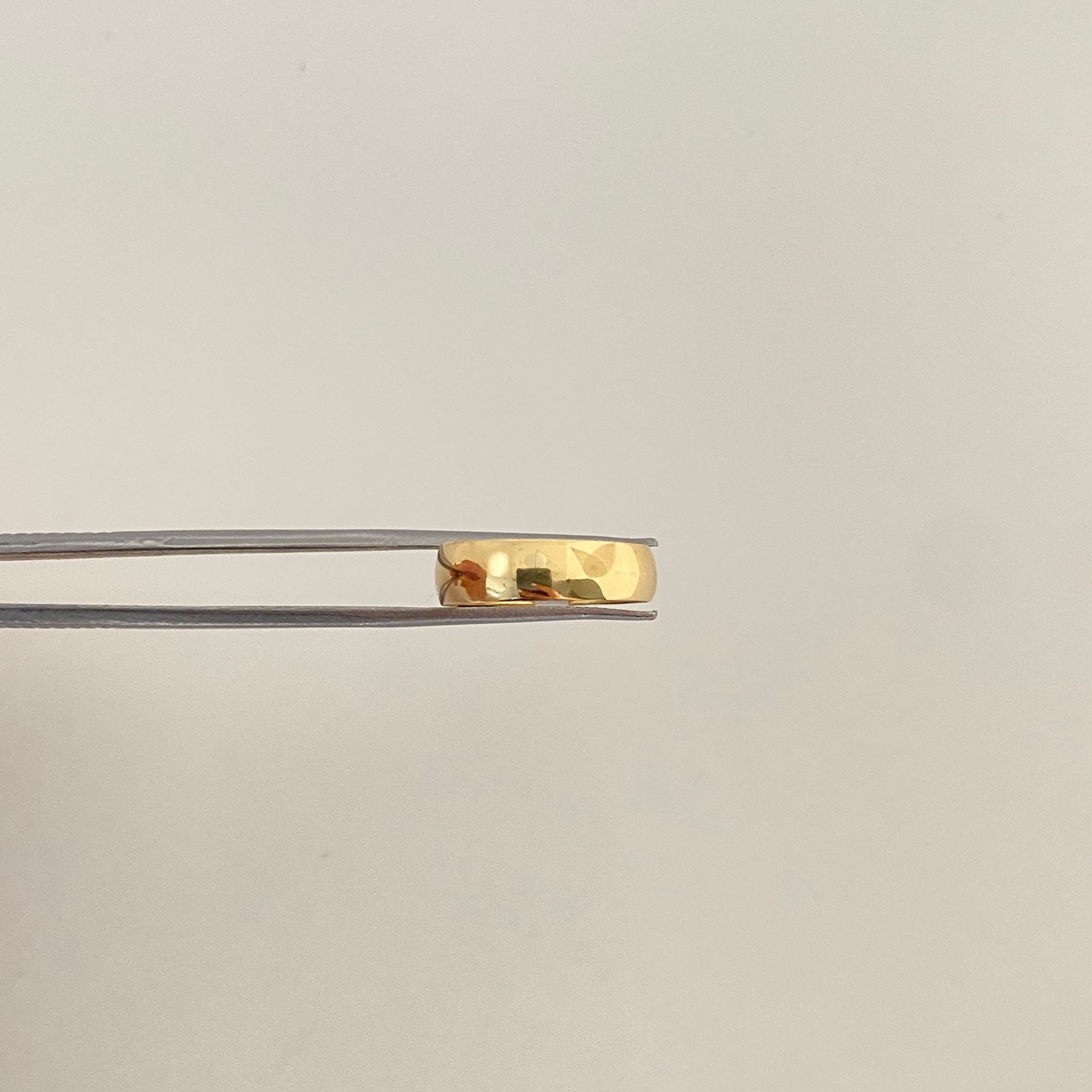 Anillo argolla lisa Oro amarillo 18k / Talla 5 1/2 / 1,8 Gr