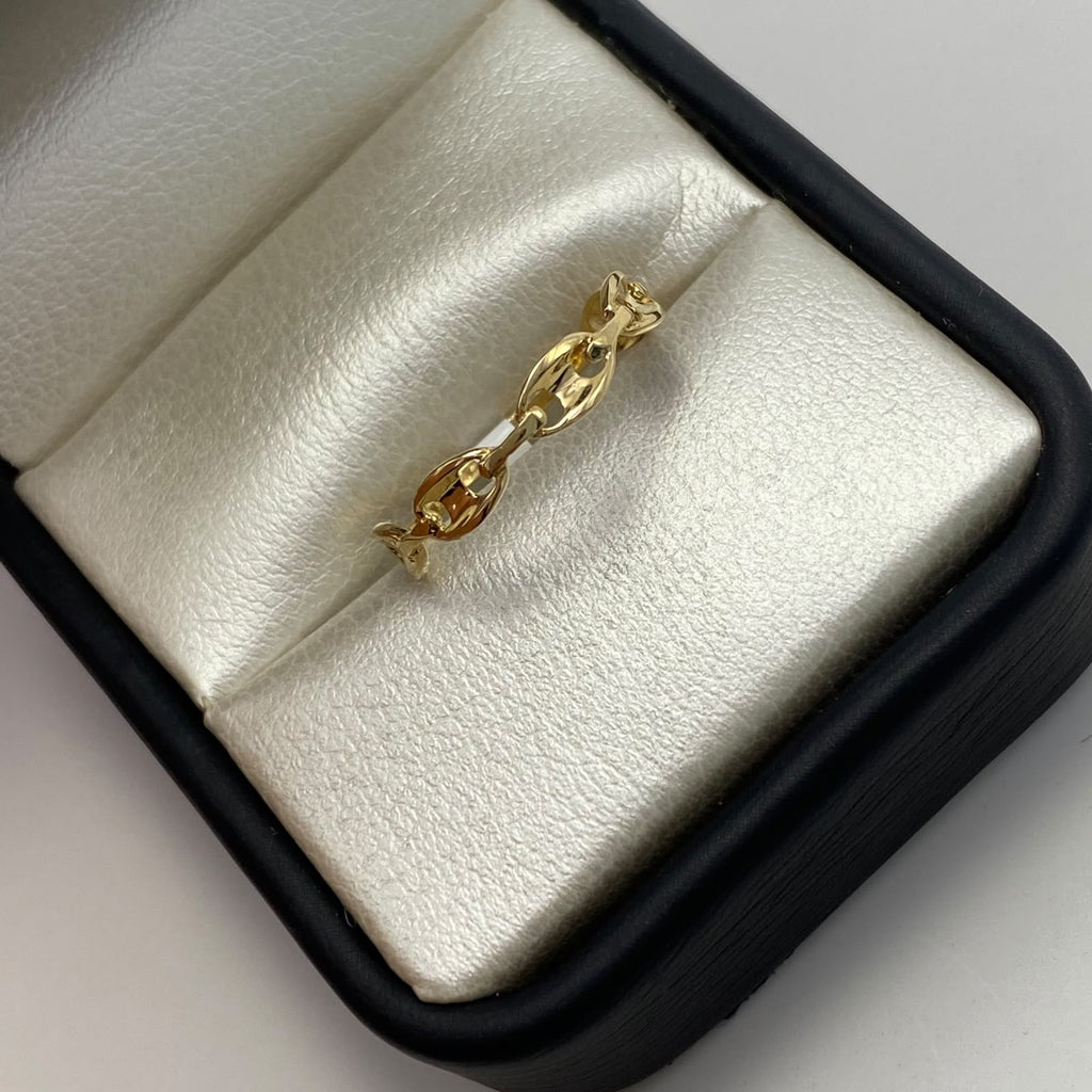 Anillo Gc Oro amarillo 18k / Talla 8 / 1,05 Gr / 1,2 mm