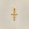 Dije cristo casting  Oro amarillo 18k 1,65 Gr / 3,3 mm / 3,5 Cm