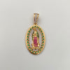 Dije Virgen de Guadalupe Casting Oro amarillo 18k 5,2 Gr / 20,1 mm / 4,1 Cm