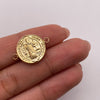 Herraje san benito Oro amarillo 18k 1,07 Gr / 2,2 Cm