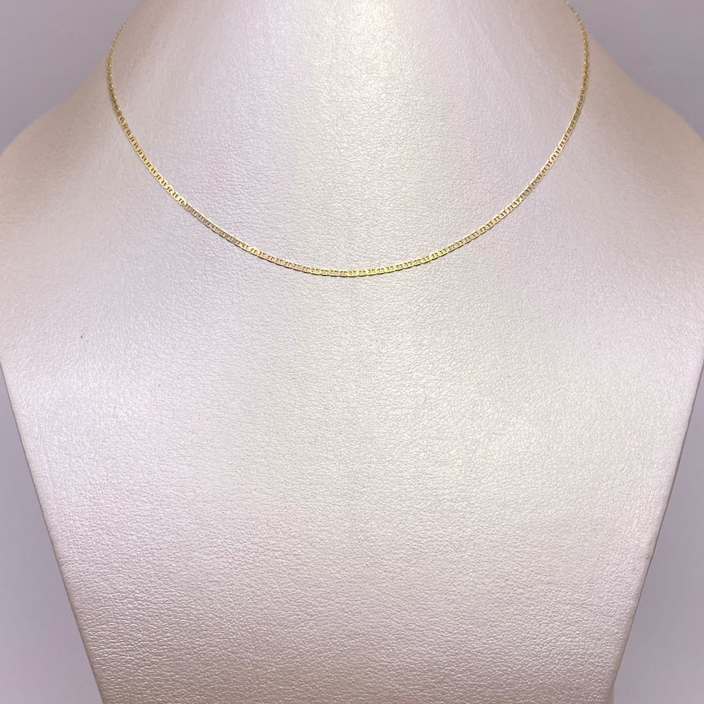 Cadena It Escalera plana especial Oro amarillo 18k 1,95 Gr / 1,3 mm / 50 Cm