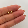 Topos Bola Lisa 4mm Oro amarillo 18k 0,45 Gr
