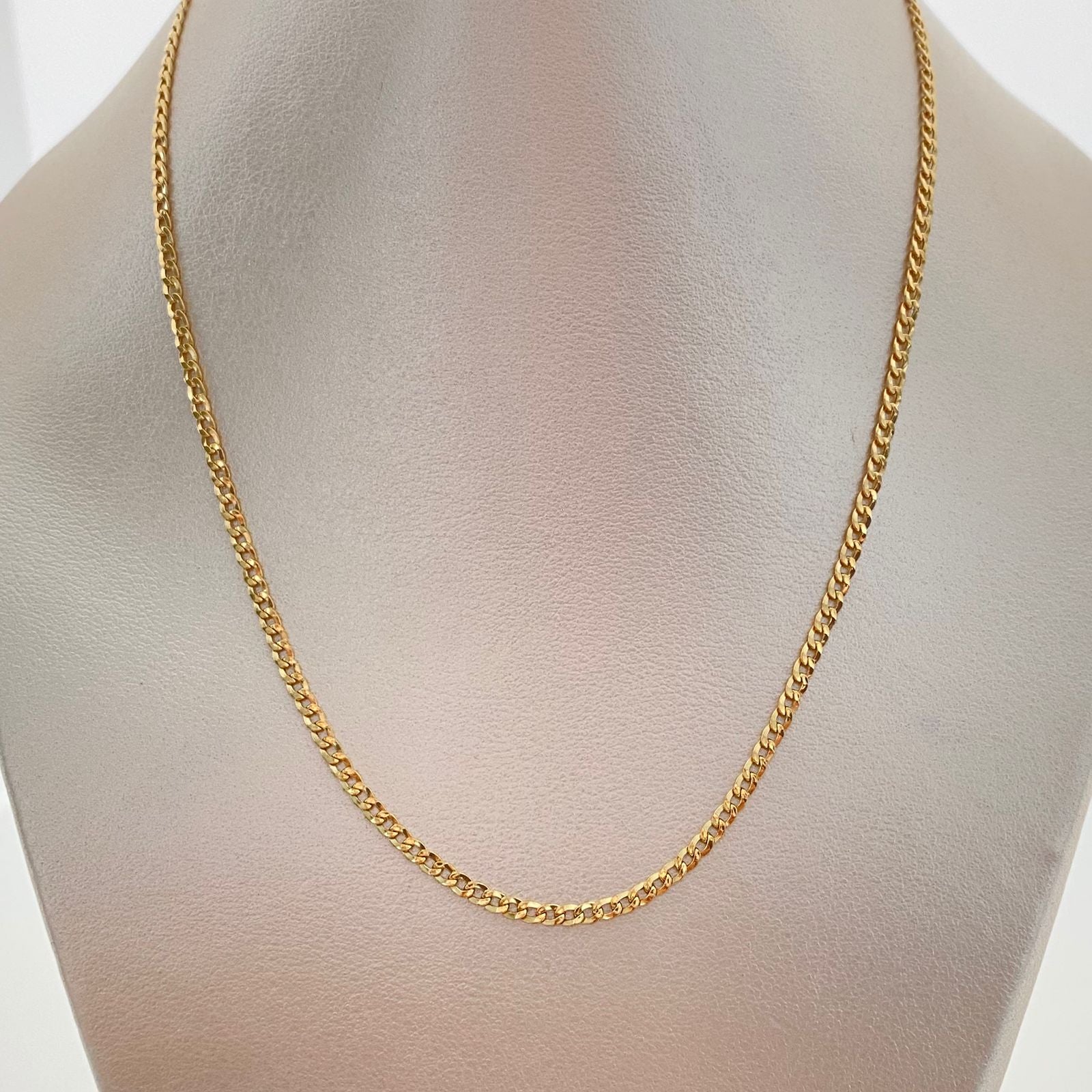 Cadena It Cubana Oro amarillo 18k 4,1 Gr / 2,5 mm / 60 Cm