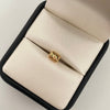 Herraje cilindro diamantado 5mm Oro amarillo 18k 0,25 Gr