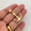 Dije ancla lisa Oro amarillo 18k 3,45 Gr / 4,0 Cm