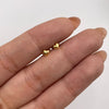 Topos Corazon inflado Oro amarillo 18k 0,4 Gr / 3,9 mm