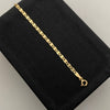 Pulso It Plana Lisa Oro amarillo 18k 2,45 Gr / 2,7 mm / 19 Cm