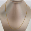 Cadena It 3x1 Oro amarillo 18k 1,15 Gr / 1,2 mm / 50 Cm