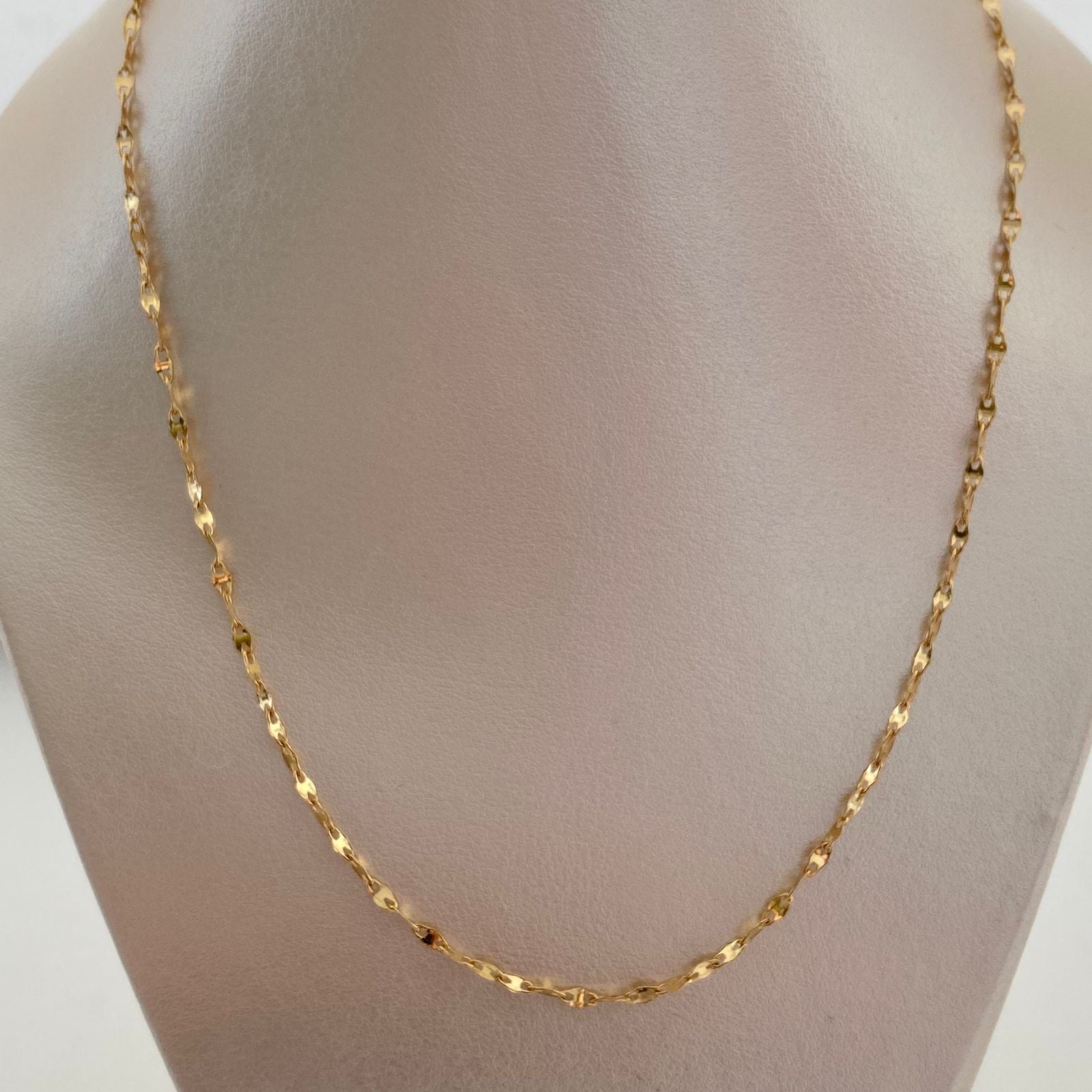 Cadena It Escalera Oro amarillo 18k 1,4 Gr / 2,2 mm / 45 Cm