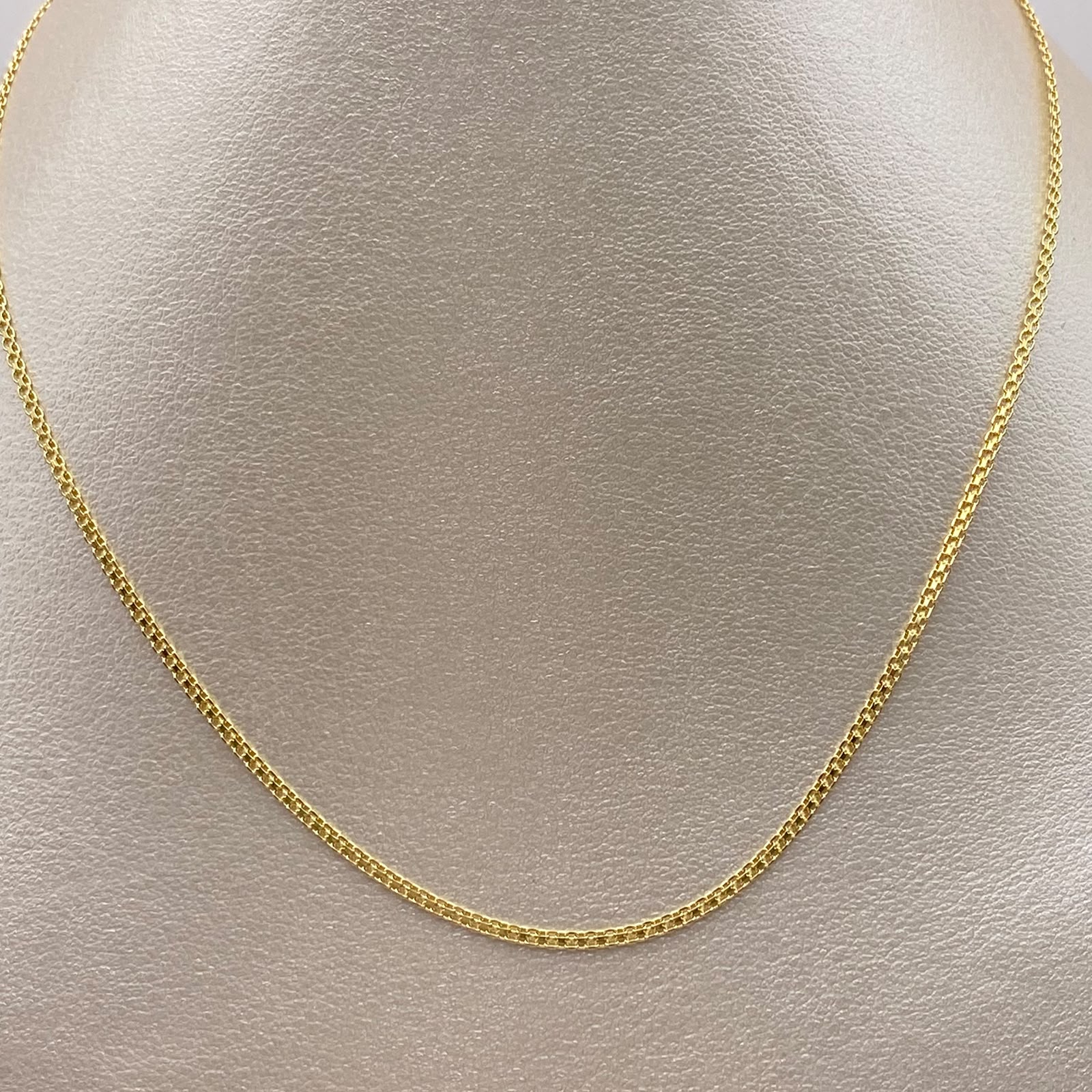 Cadena It China Oro amarillo 18k +1 / 2,8 Gr / 1,2 mm / 50 Cm