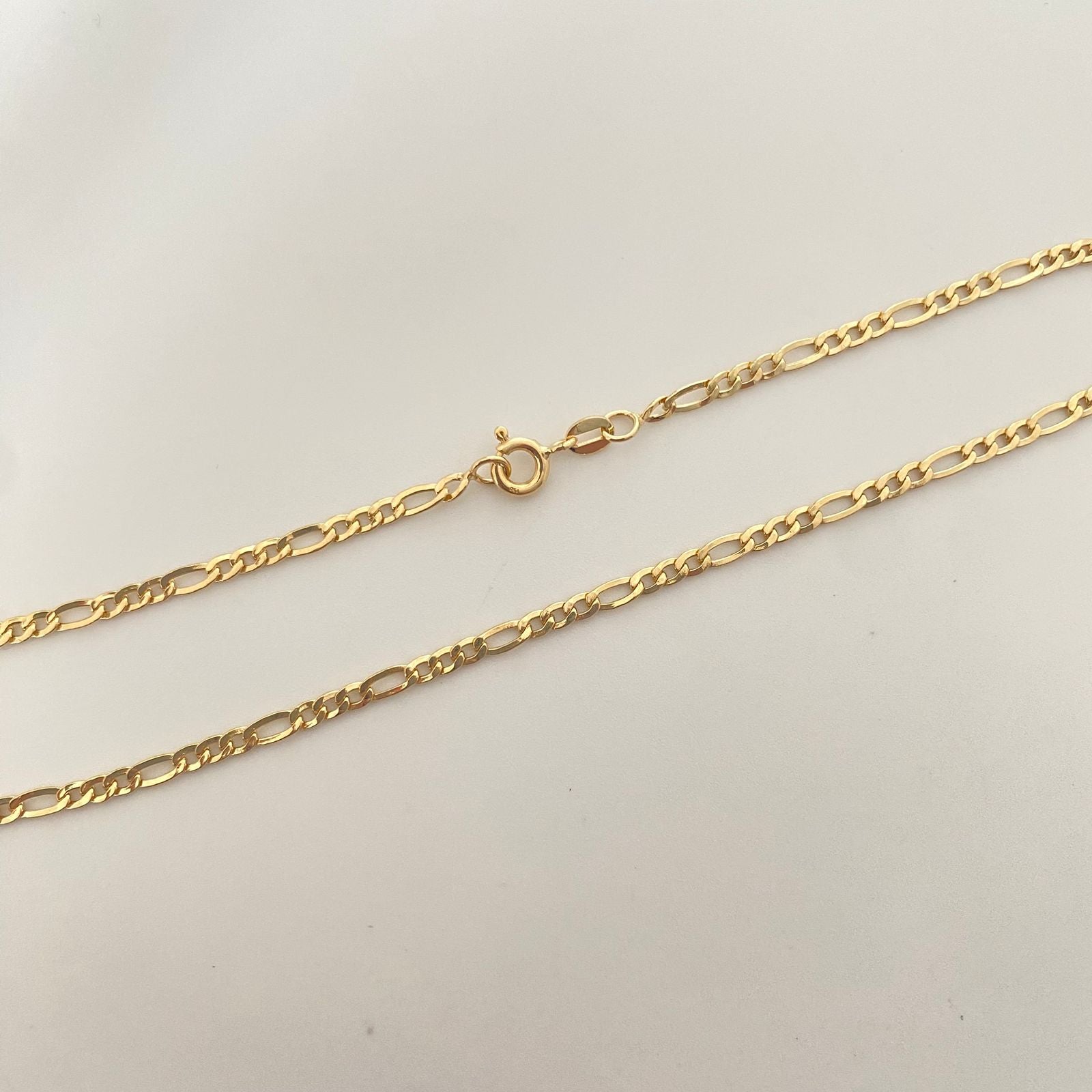 Cadena It tejido 3x1 Oro amarillo 18k 4,9 Gr / 3 mm / 60 Cm