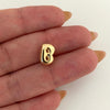 Dije It letra B (Joya) Oro amarillo 18k 0,75 Gr / 1,0 Cm