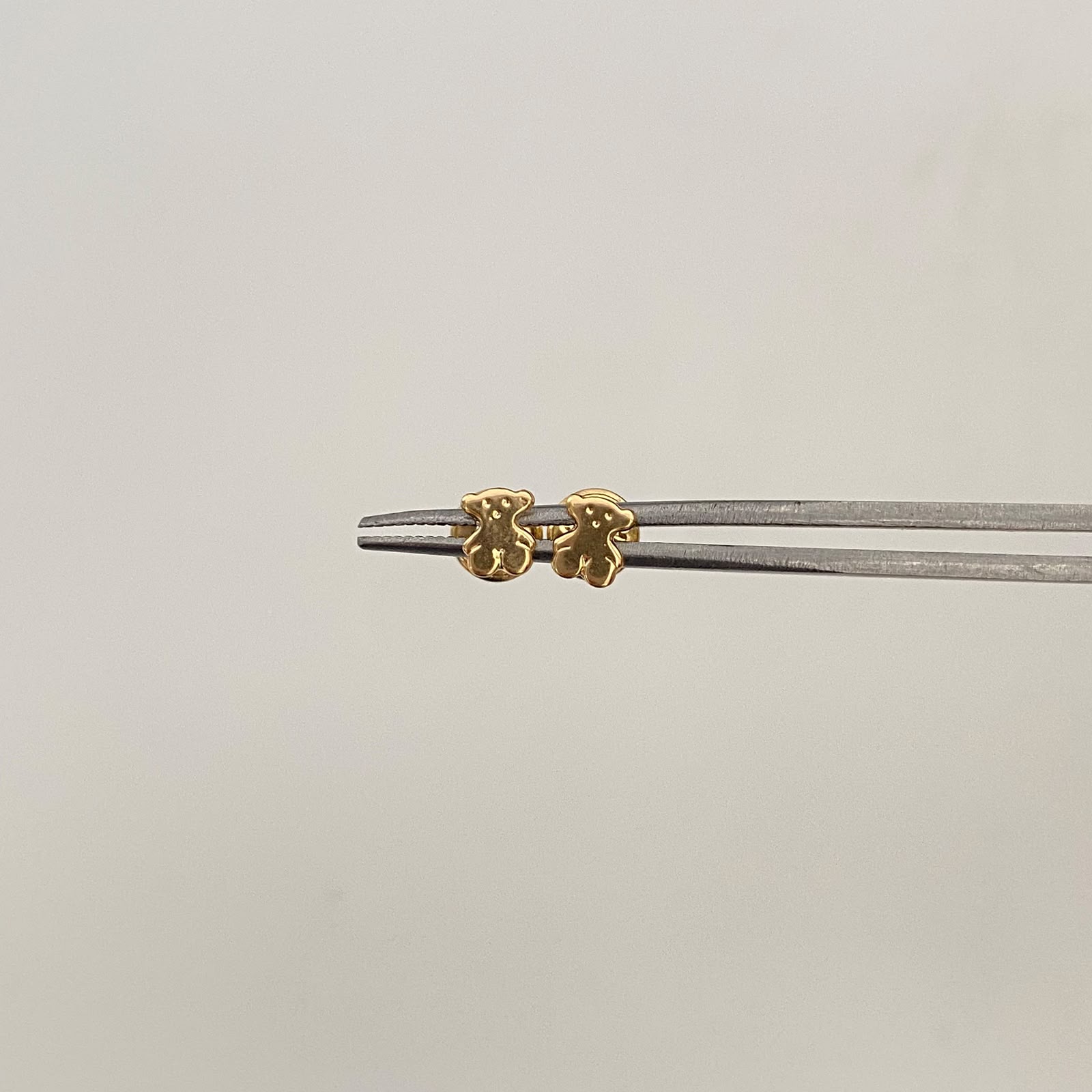 Topos Oso Th Liso Oro amarillo 18k 4,5 Gr / 4,1 mm