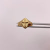 Anillo Troquel cruz  Oro amarillo 18k / Talla 7 3/4 / 1,55 Gr / 2,6 mm