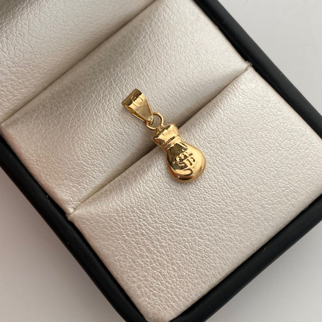Dije Bolsa de Valores Oro amarillo 18k 0,55 Gr / 6,7 mm / 1,8 Cm
