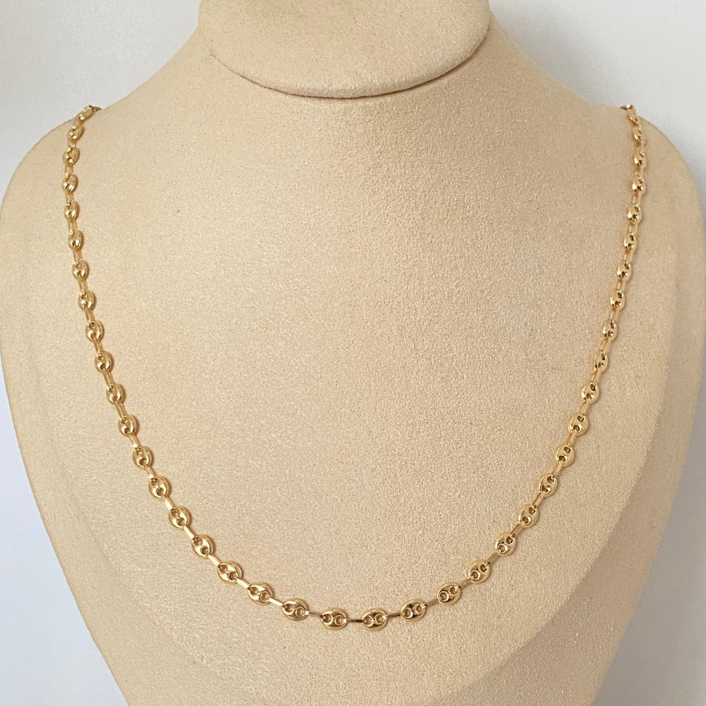 Cadena gc Oro amarillo 18k 7,75 Gr / 4,1 mm / 60 Cm Broche 0,60