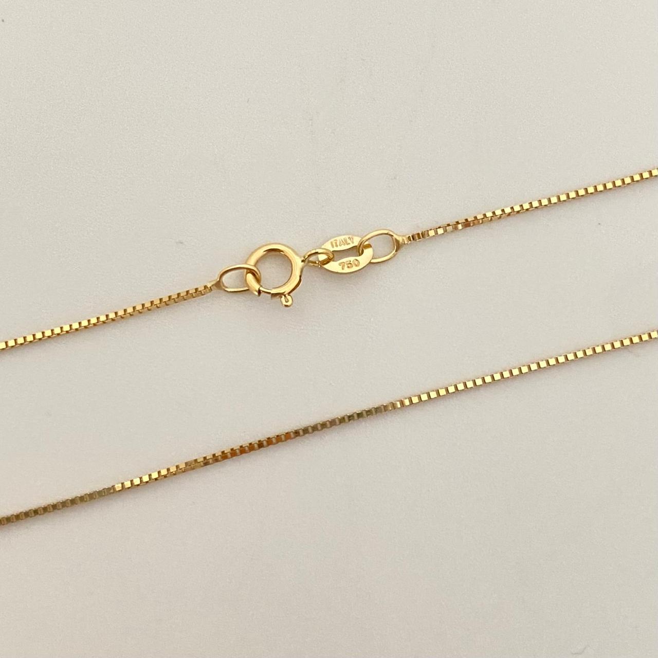 Cadena It veneciana Oro amarillo 18k 1,80 Gr / 0,8 mm / 50 Cm