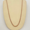 Cadena It franco  Oro blanco y Oro rosa 18k +1 / 8,3 Gr / 2,1 mm / 60 Cm