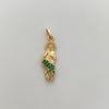 Dije San Judas silueta casting Oro amarillo 18k 1,75 Gr / 11,2 Cm