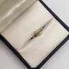 Anillo clavo Oro amarillo 18k / Talla 5 / 1,10 Gr / 1,25 mm