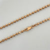Cadena It militar  Oro rosa 18k +1 / 20,85 Gr / 3 mm / 60 Cm