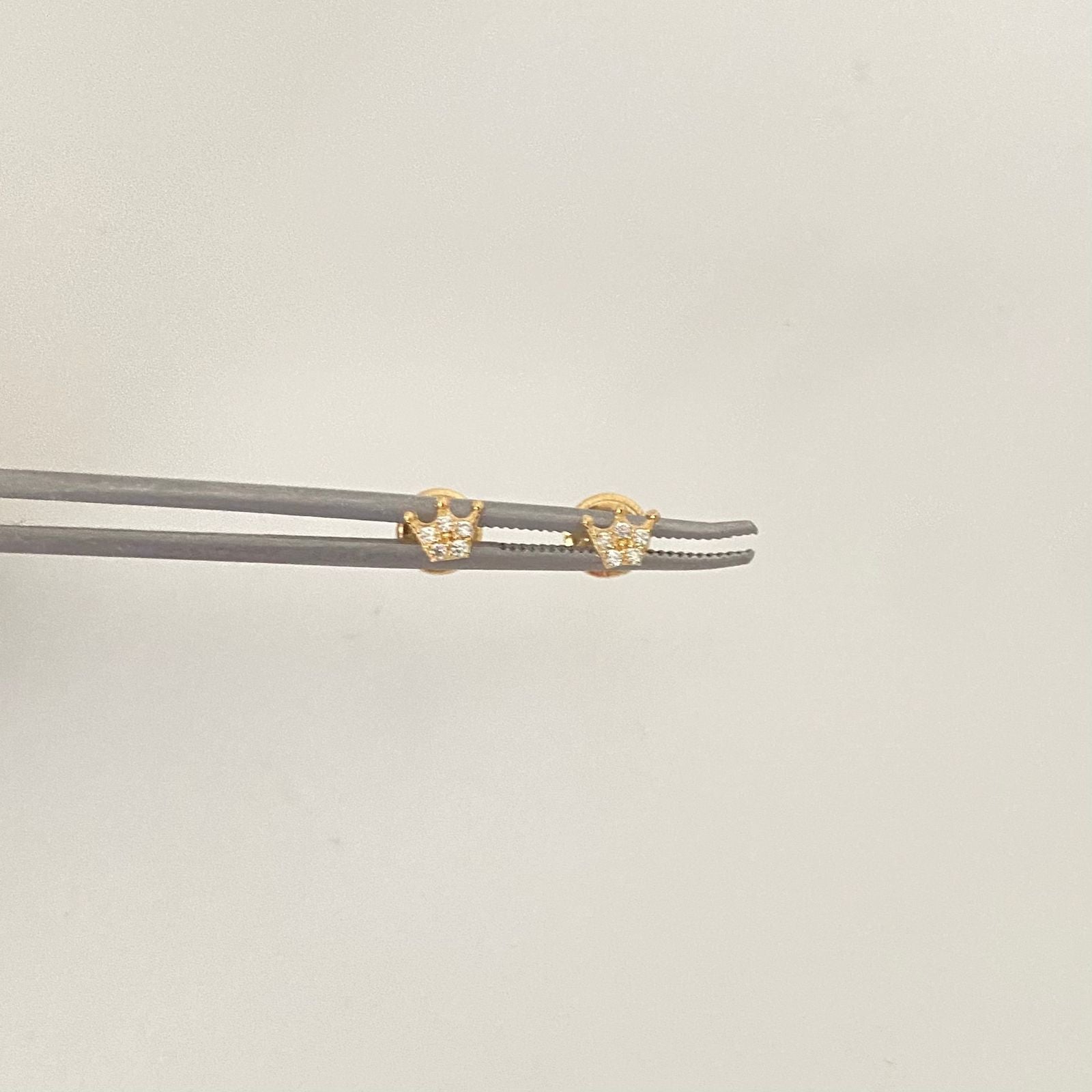 Topos corona casting Oro amarillo 18k 0,55 Gr / 4,9 mm