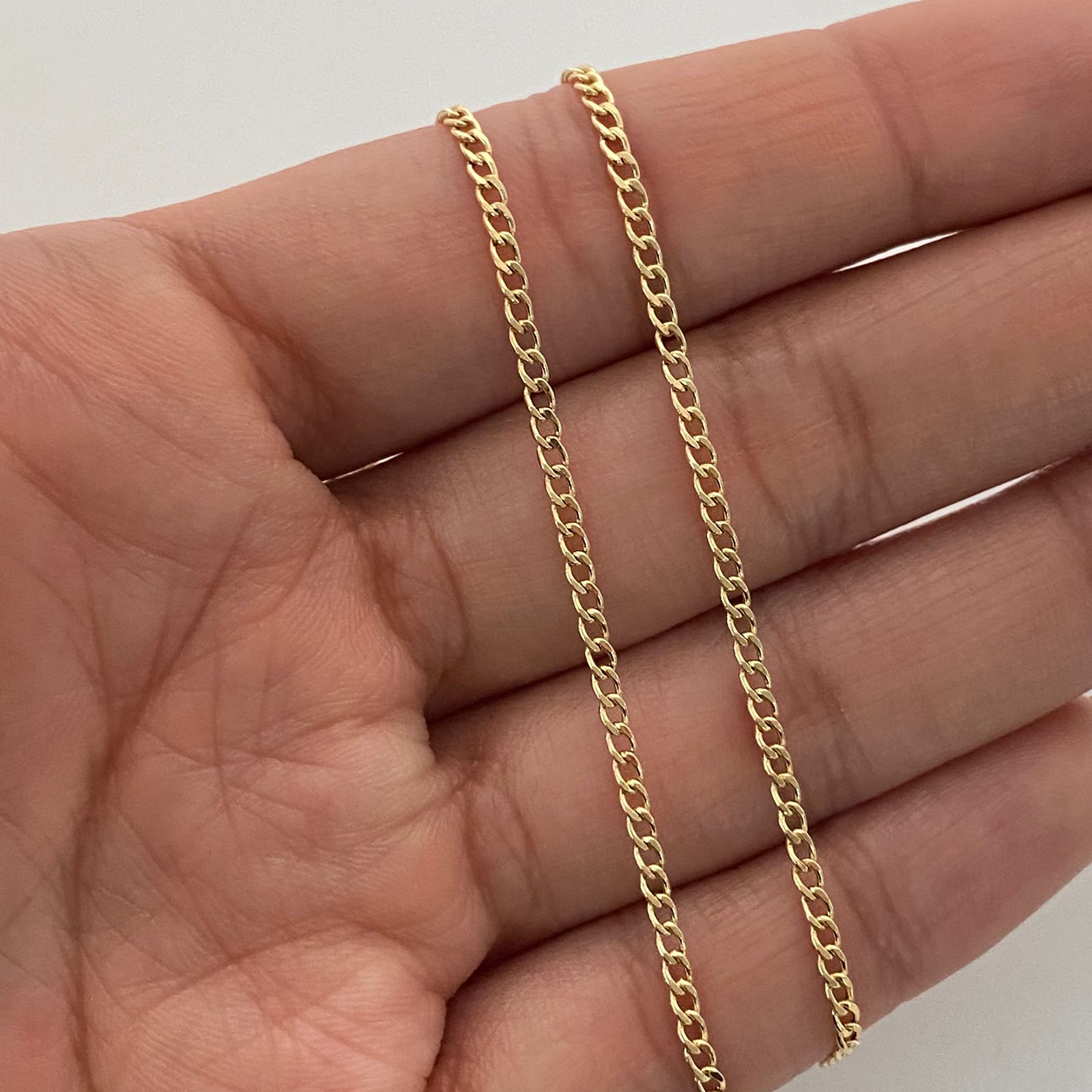 Cadena It Cubana Oro amarillo 18k 2,7 Gr / 1,9 mm / 60 Cm
