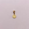 Dije San benito Oro amarillo 18k 0,44 Gr / 8,5 mm / 1,7 Cm